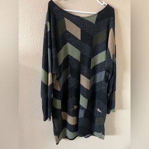 2XL Chic Soul striped top. Great condition